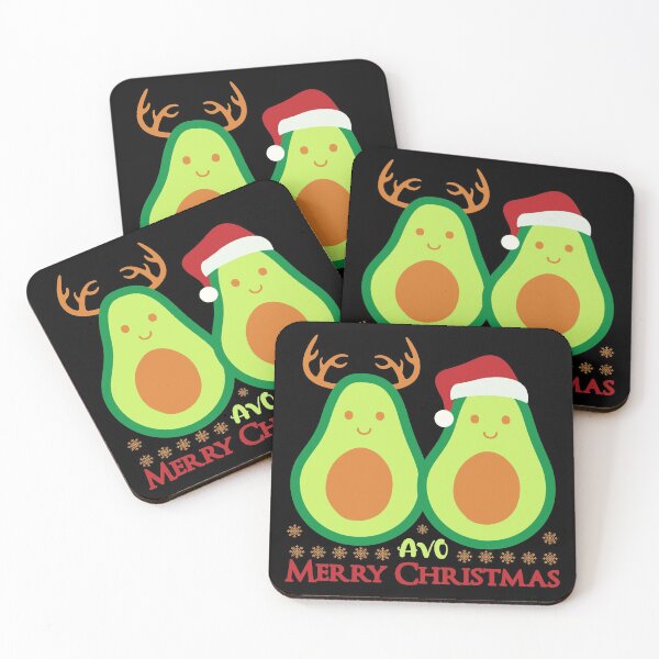 Item preview, Merry christmas avocado designed and sold by angelusdark.