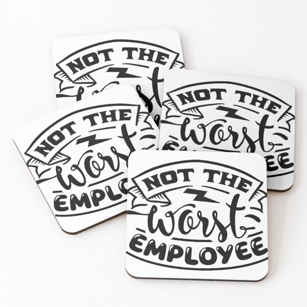 Item preview, Not the Worst Employee designed and sold by NessiCreates.