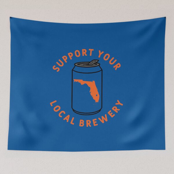 Item preview, Support Your Local Brewery Florida  designed and sold by fearcity.