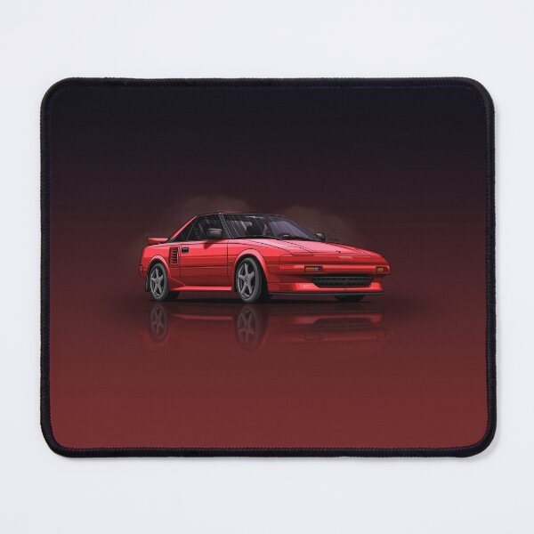 Item preview, Toyota MR2 SW11 Red - Digital drawing designed and sold by Racing Art Store.
