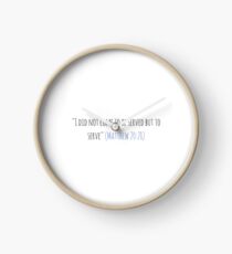 Matthew 20:28 Clock