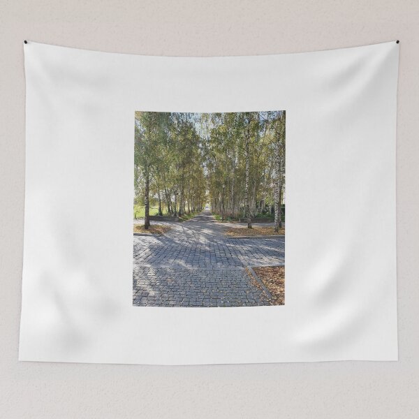 Item preview, Road crossing between trees designed and sold by skulldragonXT.