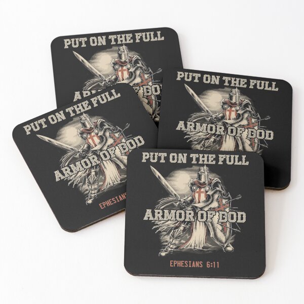 Item preview, Put On The Full Armor Of God Christian Quote designed and sold by roxy7922.