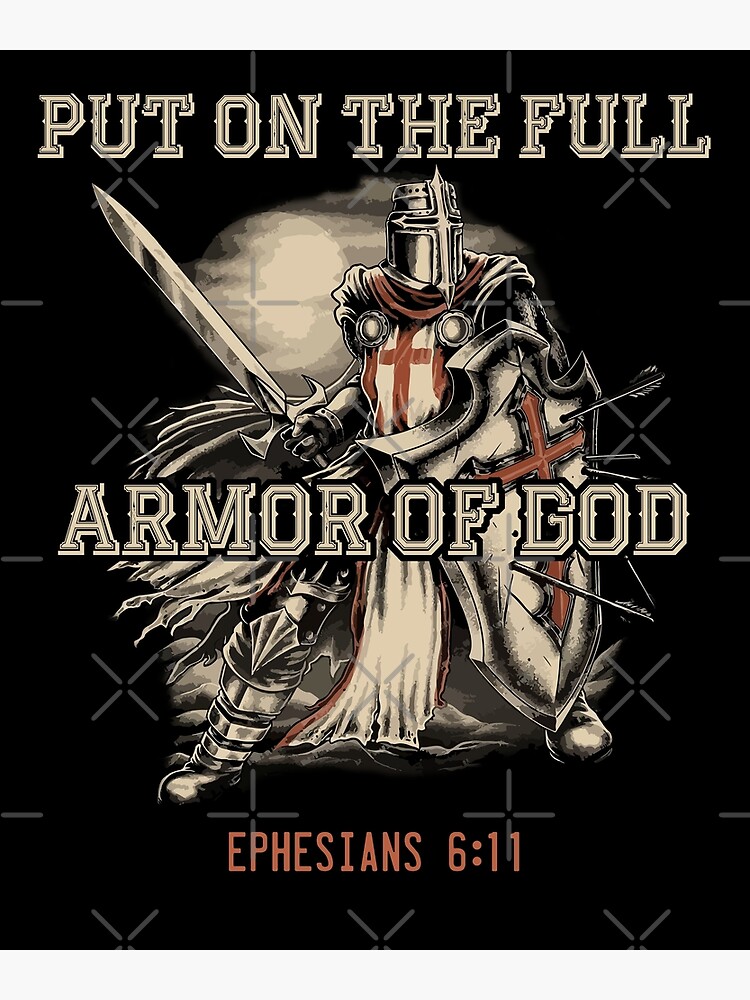 Personalized Woman Warrior Of God Put On The Full Armor of God