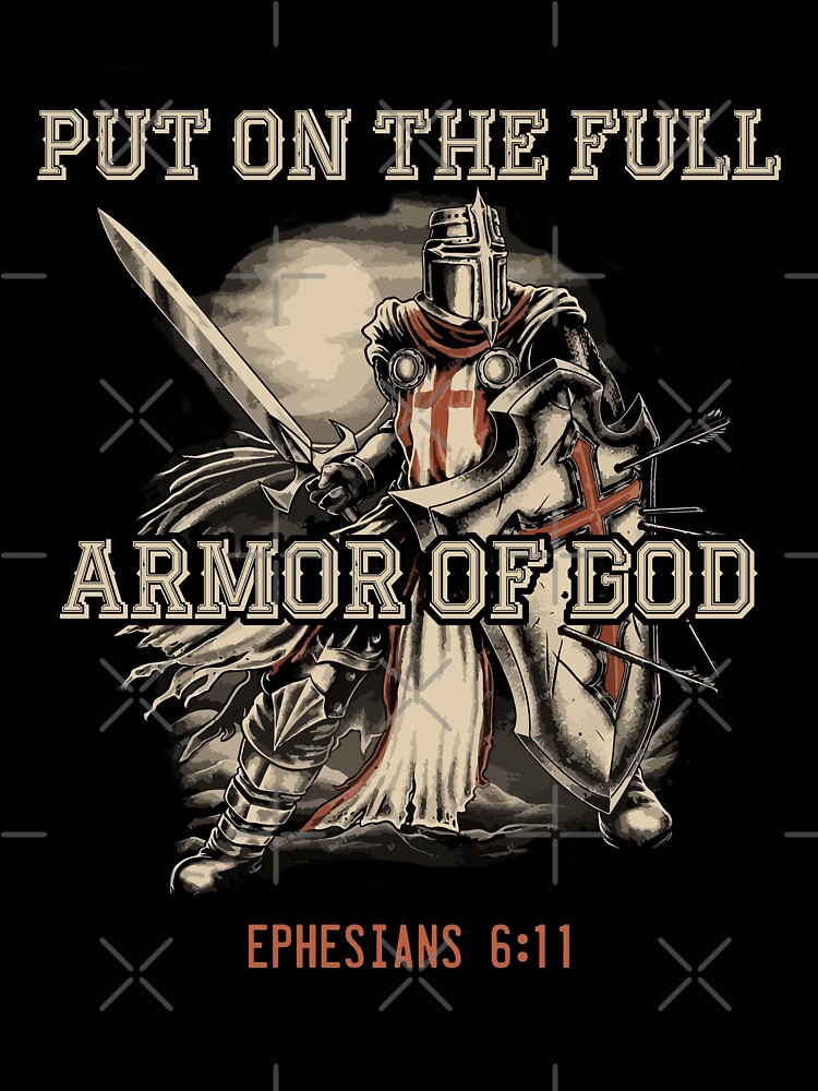 Man of faith put on the full armor of god christian Tote Bag