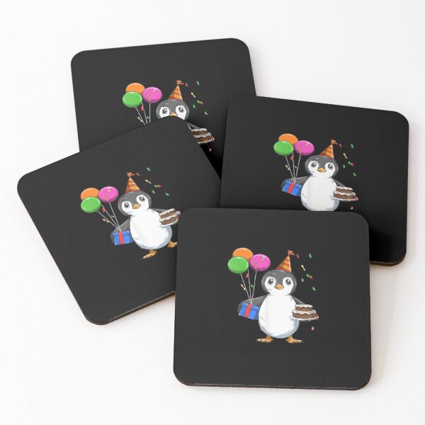 Artikelvorschau, Pinguin mit Luftballons entworfen und verkauft von Shopyfine.