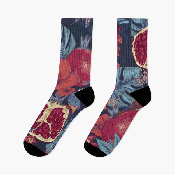 Item preview, Pomegranate Floral|Pomegranate Pattern designed and sold by yousseftalat2.