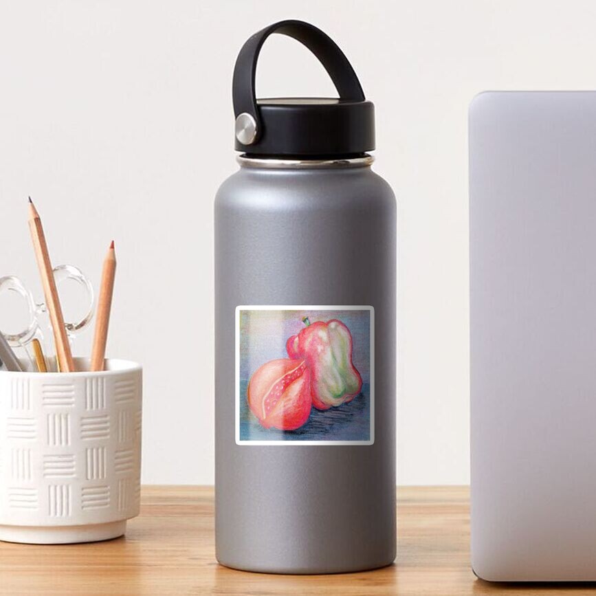 Vista previa del artículo con la obra «Pegatina brillante», diseñado y vendido por bertelv.