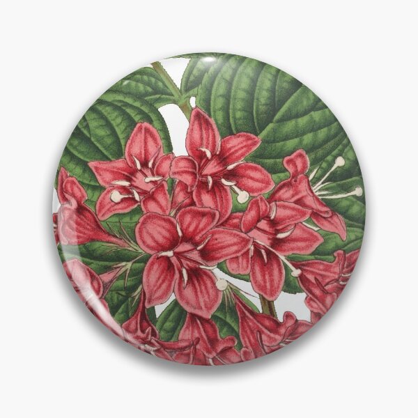 Item preview, Pink Flowers Botanical Print designed and sold by Veriepear.
