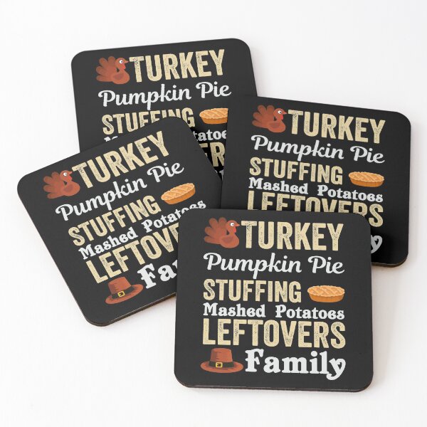 Item preview, Cute Thanksgiving Family Turkey Pumpkin Pie Stuffing Leftovers Family Gift  designed and sold by NiceSpot.