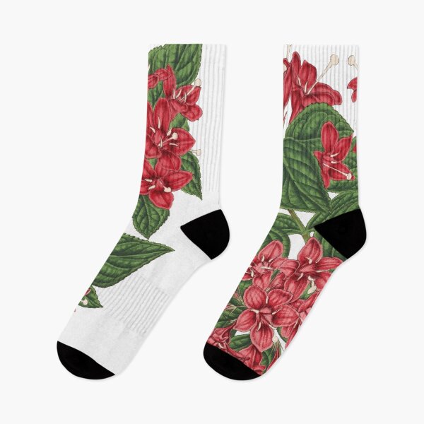 Item preview, Pink Flowers Botanical Print designed and sold by Veriepear.