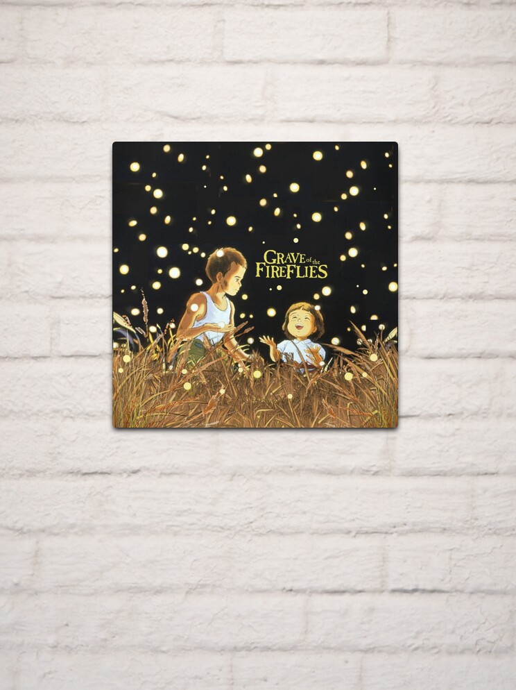 grave of the fireflies' Poster, picture, metal print, paint by