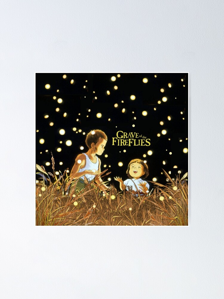 grave of the fireflies poster