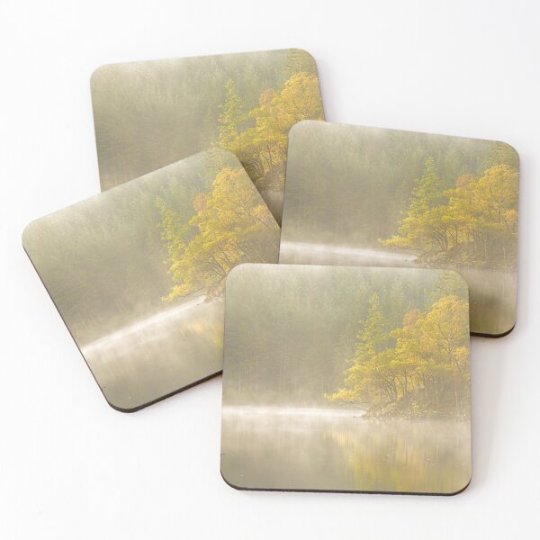 Item preview, Loch Ard Golden Misty Sunrise designed and sold by Maria Gaellman.