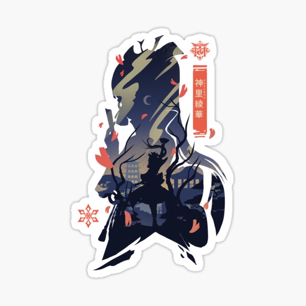 Item preview, Ayaka Kamisato - Genshin Impact designed and sold by mustbewhy.