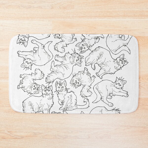 Item preview, clowder of psychic cats designed and sold by HiddenStash.