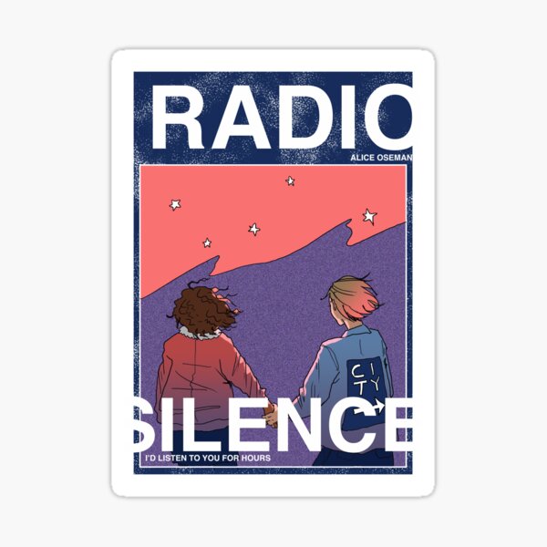Radio Silence: Poster Sticker