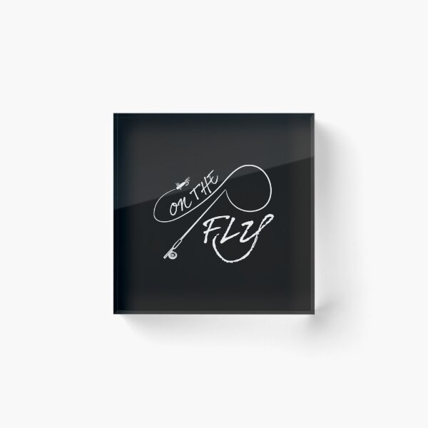 Item preview, On The Fly rod - dark tee| Perfect Gift|The Fly designed and sold by Blane Came.