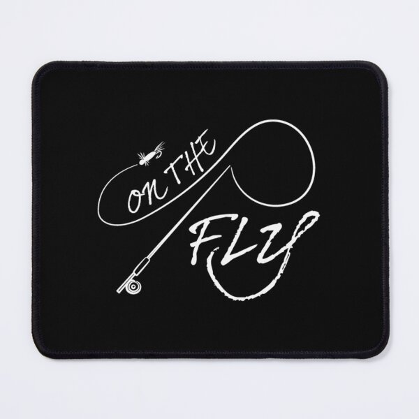 Item preview, On The Fly rod - dark tee| Perfect Gift|The Fly designed and sold by Blane Came.