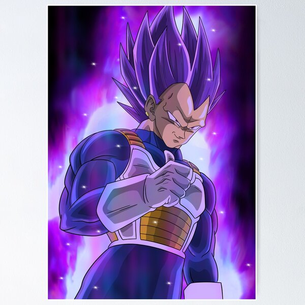 ultra ego vegeta Canvas Print by mikelaurydraw