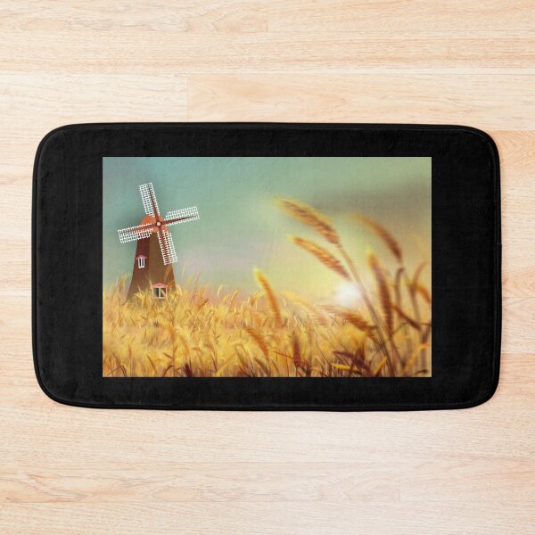Item preview, Windmill In The Field Of Wheat designed and sold by Vladan Seva.