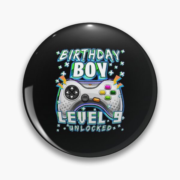 Item preview, Level 9 Unlocked Video Game 9Th Birthday Gamer Boys designed and sold by rahamatoutafahd.