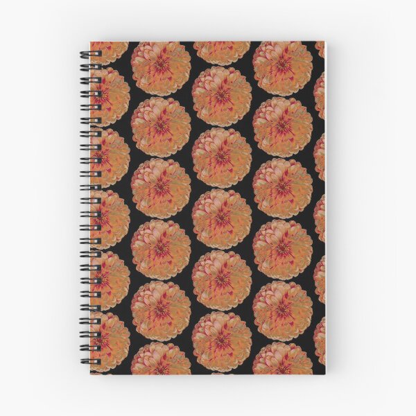 Item preview, Field Guide to Zinnias, No. 17, Autumn El Dorado Fall Orange Zinnia Flower designed and sold by Kristi Duggins.