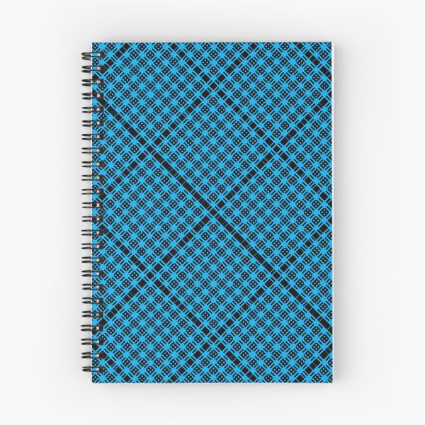 Item preview, Criss Cross Angled Dash Line Pattern in Black and Blue designed and sold by Neil Feigeles.