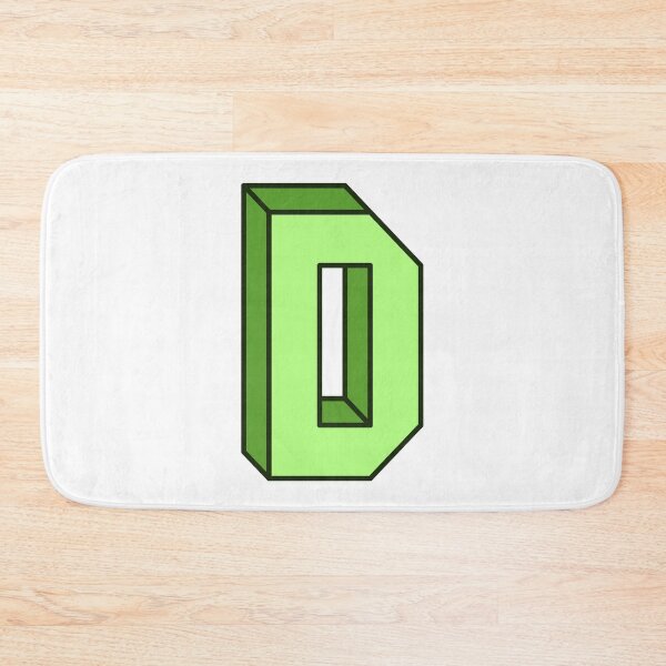 Item preview, Block Letter D designed and sold by RinozaRose.