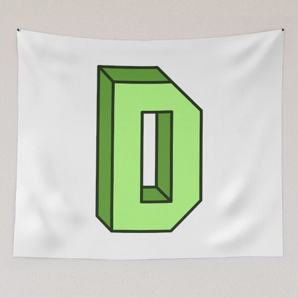 Item preview, Block Letter D designed and sold by RinozaRose.