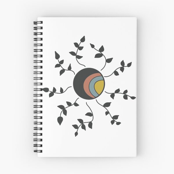 Item preview, Boho Flower Sun designed and sold by WalkSimplyArt.