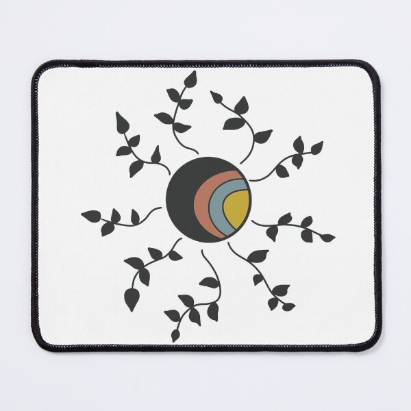 Item preview, Boho Flower Sun designed and sold by WalkSimplyArt.