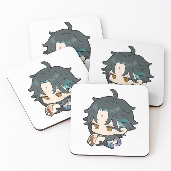 Item preview, Xiao Genshin Impact Xiao Chibi designed and sold by LunaticArtWork.