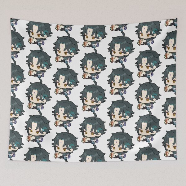 Item preview, Xiao Genshin Impact Xiao Chibi designed and sold by LunaticArtWork.