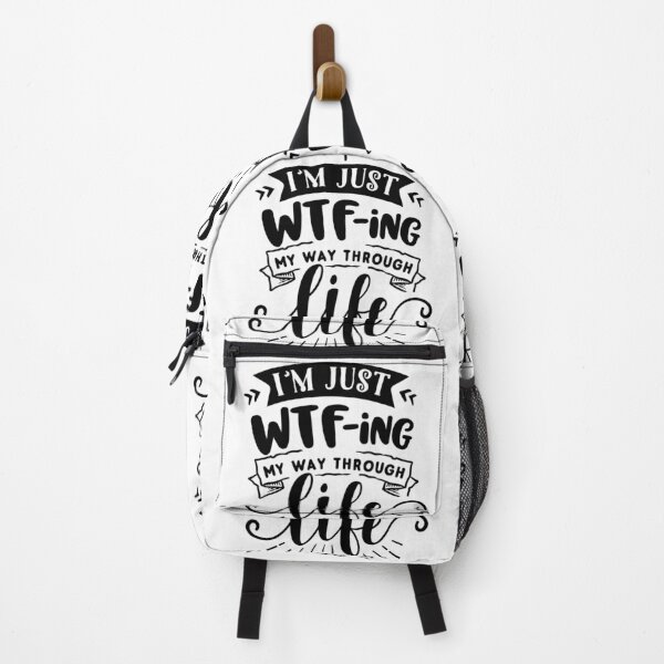 Item preview, I'm Just WTFing My Way Through Life designed and sold by NessiCreates.