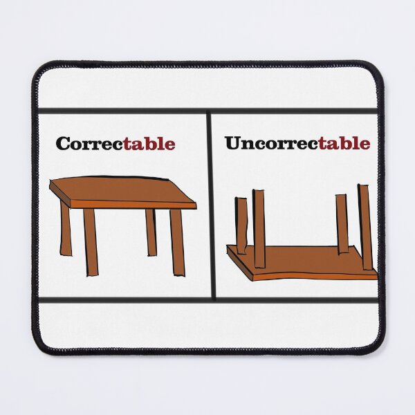 Item preview, Correct Table designed and sold by RickPostCo.
