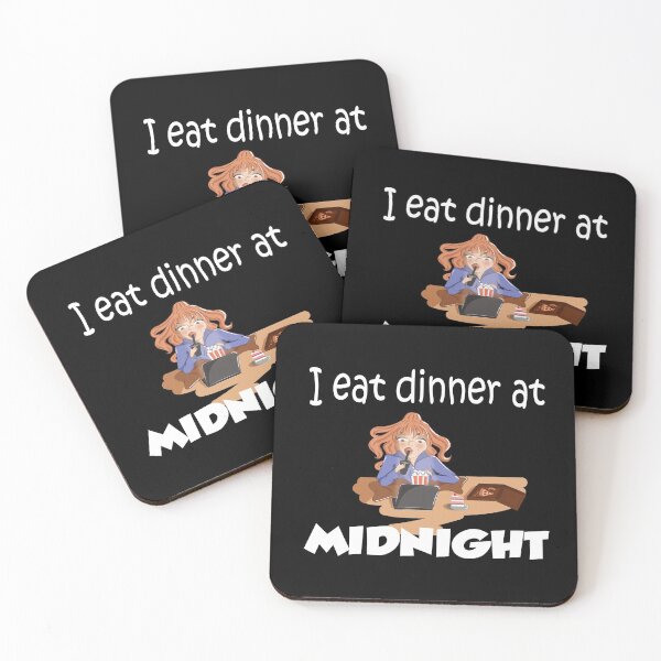 Item preview, I eat dinner at midnight designed and sold by smokin-prints.