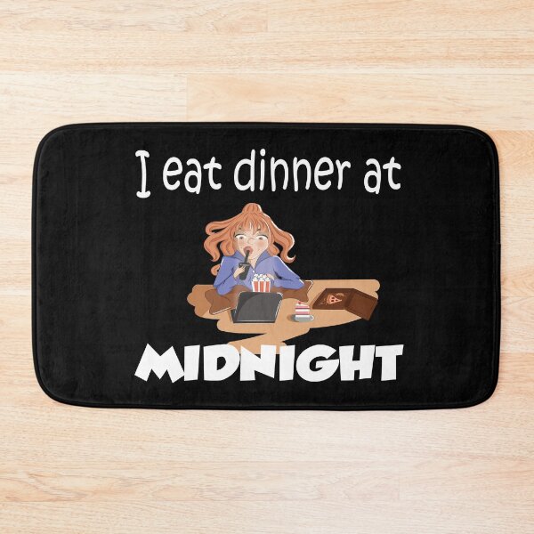 Item preview, I eat dinner at midnight designed and sold by smokin-prints.