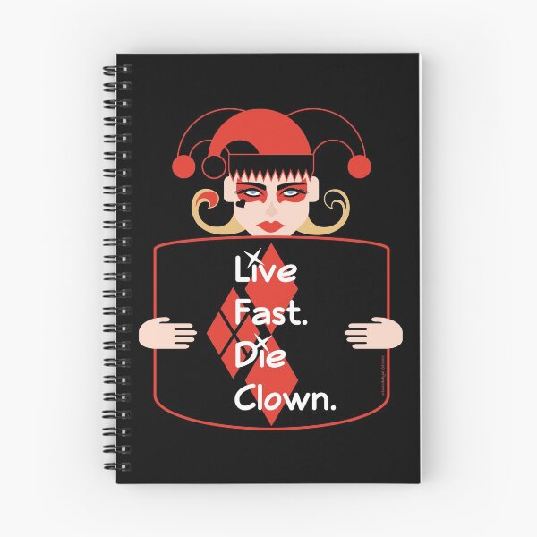 Item preview, Live Fast Die Clown Squad Goals designed and sold by orionlodubyal.