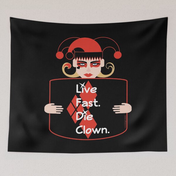 Item preview, Live Fast Die Clown Squad Goals designed and sold by orionlodubyal.