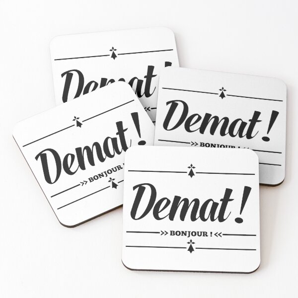 Item preview,  Demat - Breton Translation - Hello - Funny T-shirt - Brittany Gift Idea designed and sold by WooW Design Effect.