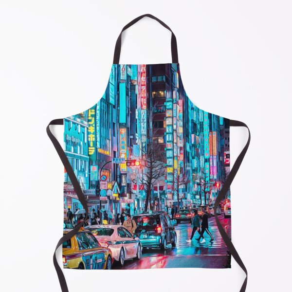 Aperçu de l'œuvre Tokyo Nights créée et vendue par Sofia-Draws.