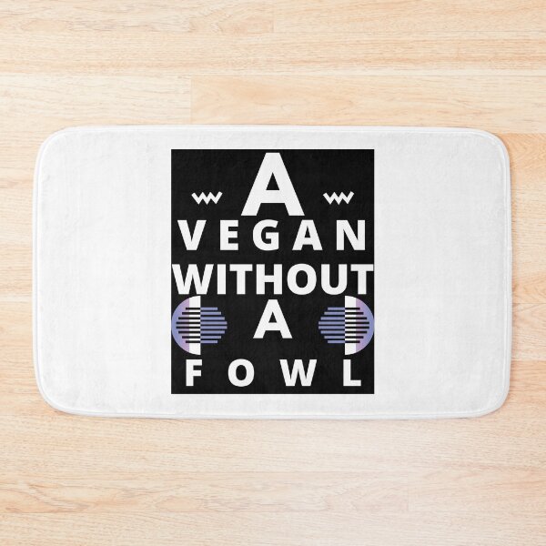 Item preview, I'm a vegan without a fowl designed and sold by Focus-Photo-PG.