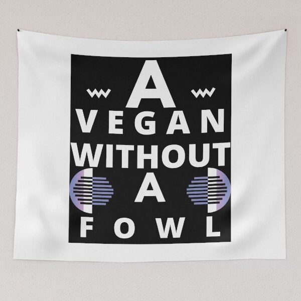 Item preview, I'm a vegan without a fowl designed and sold by Focus-Photo-PG.