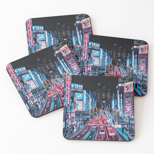 Item preview, Tokyo at Night designed and sold by Sofia-Draws.