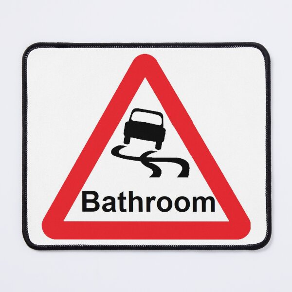 Item preview, Bathroom Washroom Sign designed and sold by MarkEdz.