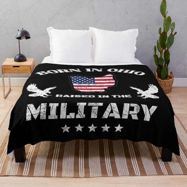 Item preview, Born in Ohio raised in the Military designed and sold by PinnockDesigns.