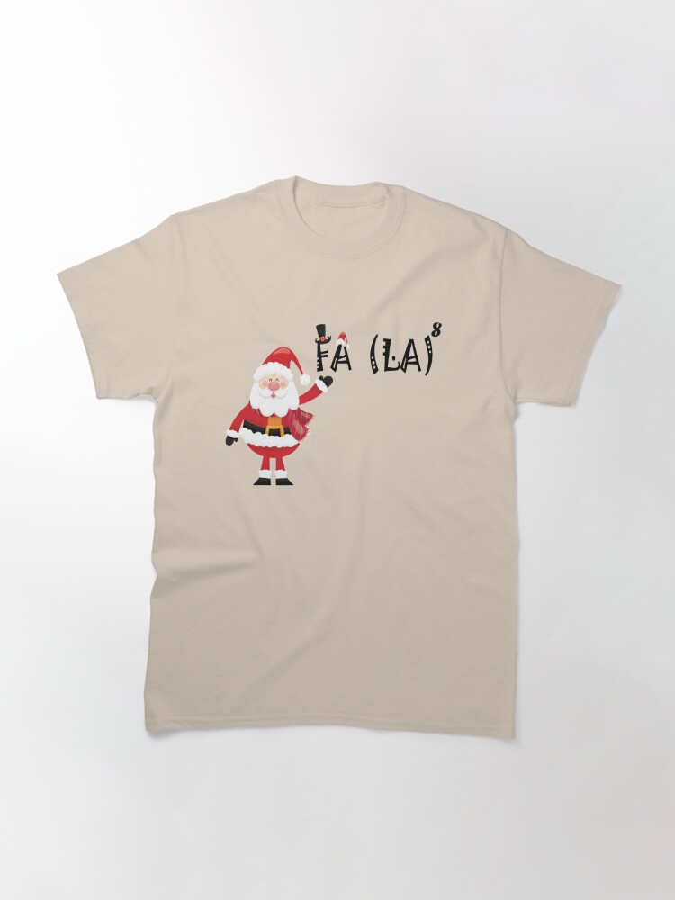 Discover Math Nerd Noël Fa La La La Exposant T-Shirt