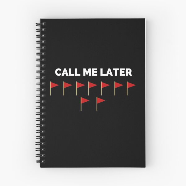 Item preview, Call me later red flag mean don't designed and sold by jassine11.
