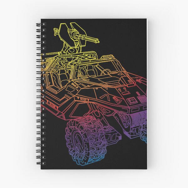 Item preview, UNSC Warthog - Rainbow Outline designed and sold by ONI-Creative.